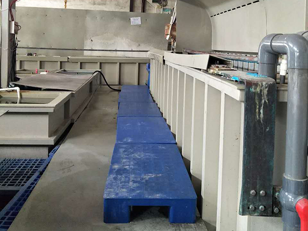 Anodizing line